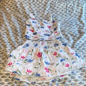 Abercrombie kids floral Two-Piece Set with Top and Skirt